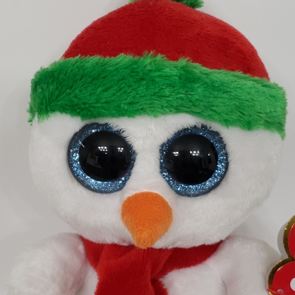 Ty Beanie Boo Christmas snowman Scoops - Picture 9 of 9